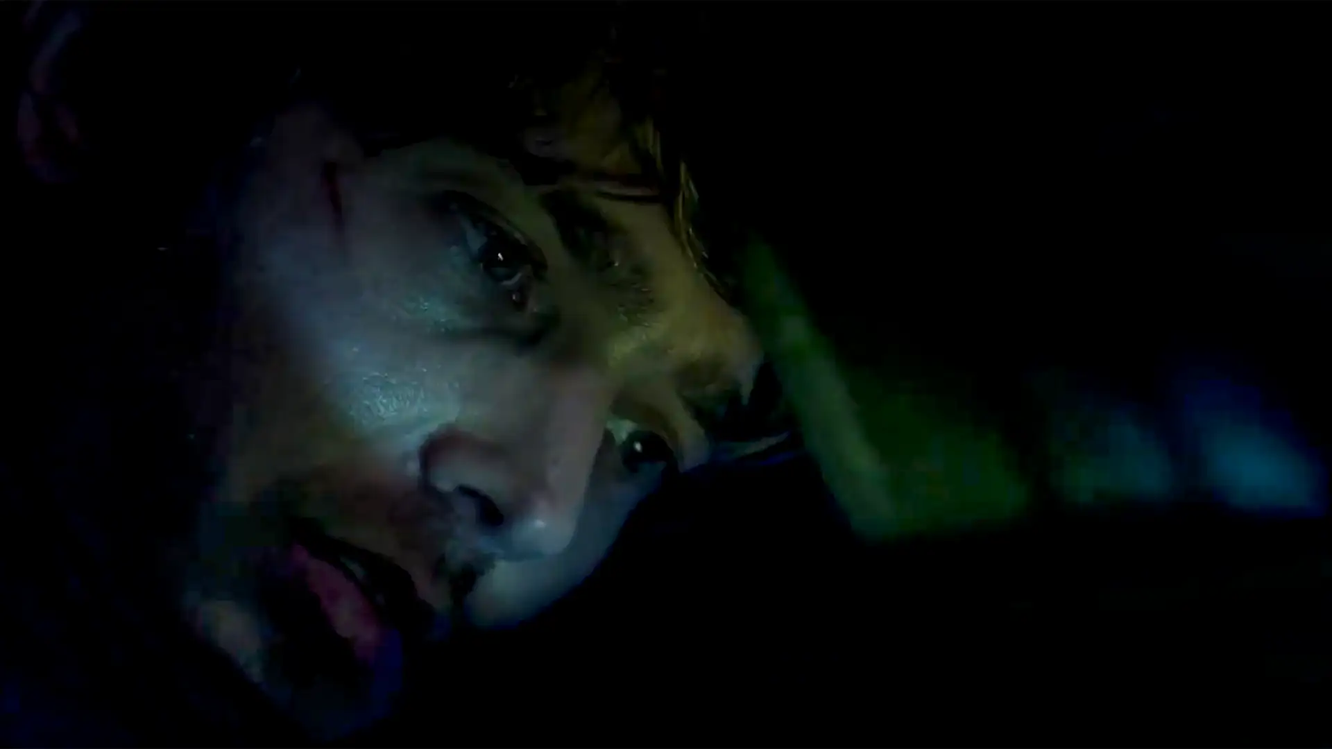 Close-up of a man in low light for Banterflix: 25th September 2026, highlighting our brand development and creative strategy visual storytelling.