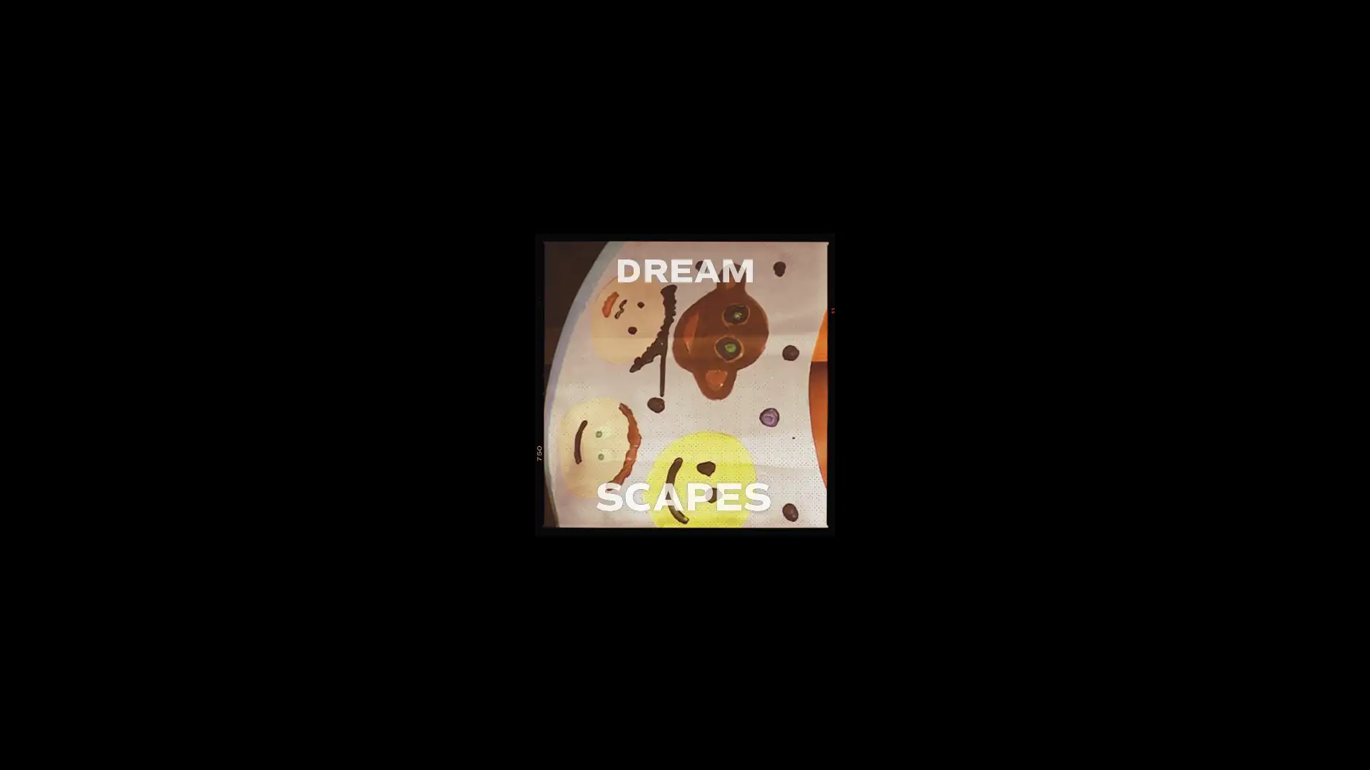 Creative design for Dreamscapes: Public Art Showcase by Youth and Community of West Belfast featuring colorful illustrated faces on a white background.